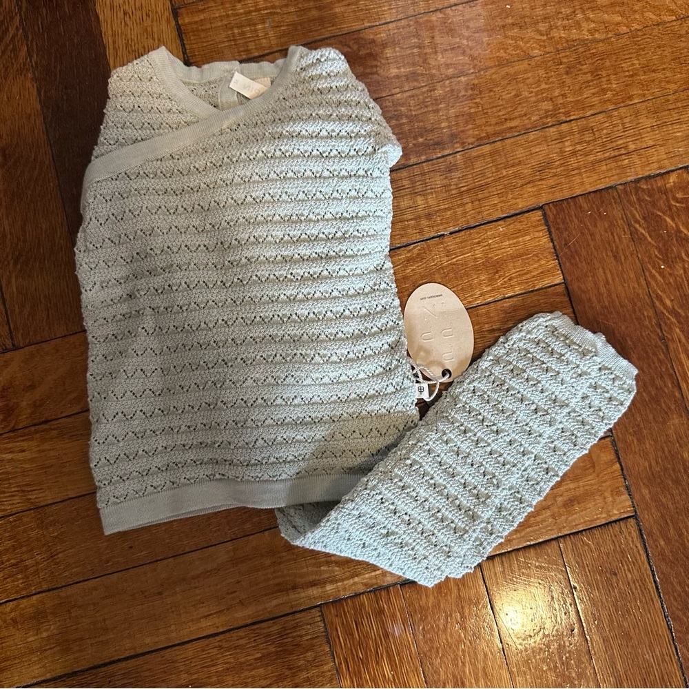 Pippin knit wrap set